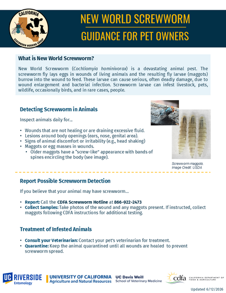 Guidance for pet owners